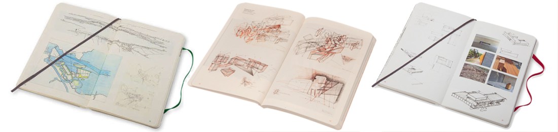 A10 Affordable Gift Ideas for Architecture Lovers - Design Process moleskine books