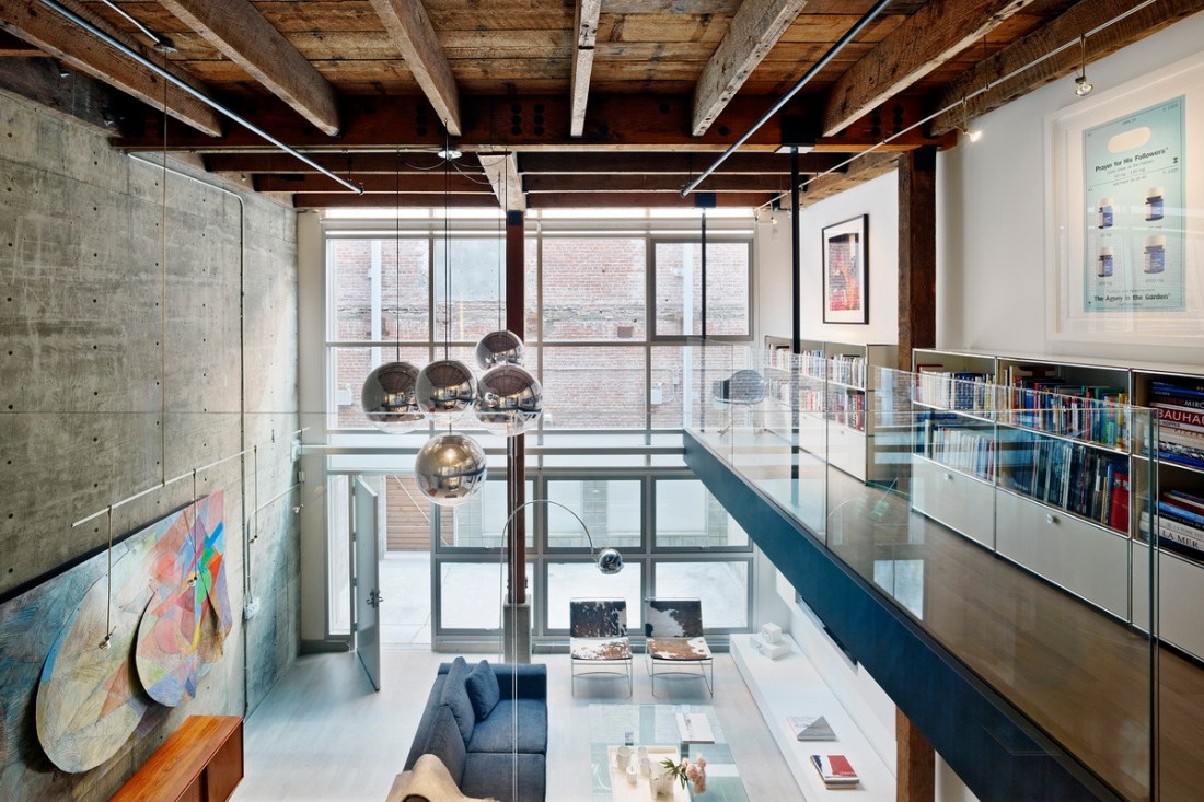 Blending rustic with industrial architectural styles