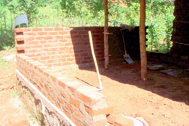 Sri Lanka clay brick house construction