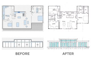 Black Bear Design Review - before & after