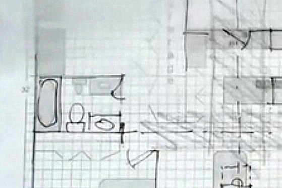 Design Review: Flip bathroom so you don't see into it from public space