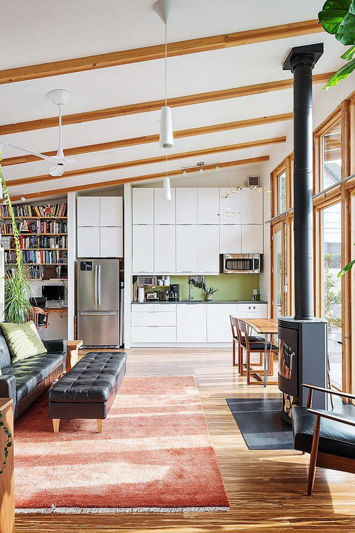 Design Strategies for Small Modern Homes - High ceilings