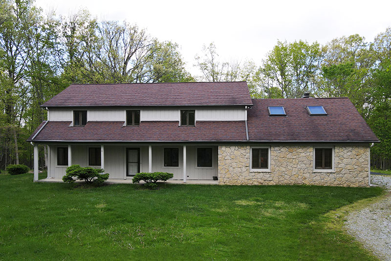 existing house front