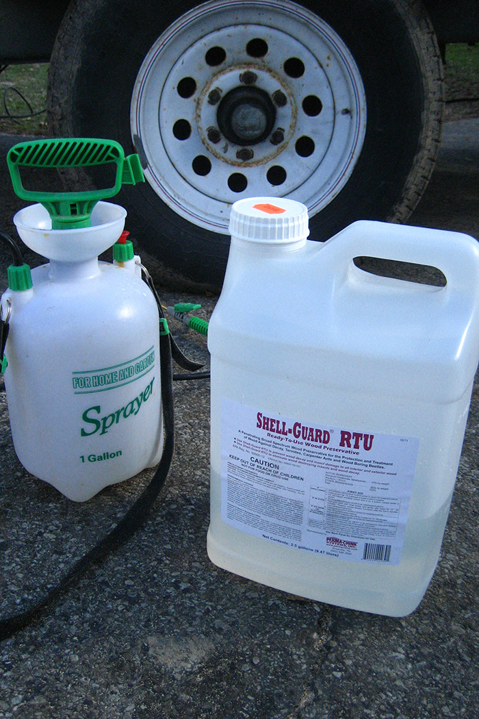 Glycol based borate solution