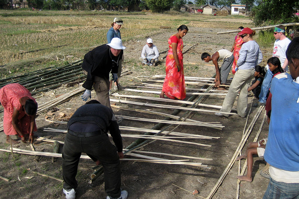 Humanitarian architecture - community involvement