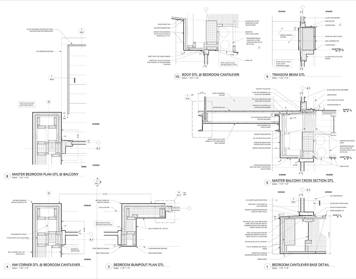 custom home exterior details