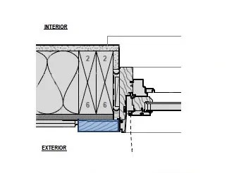 Modern Window Trim Detail