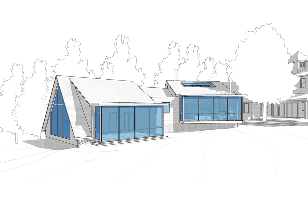 Modern House Addition in Western PA