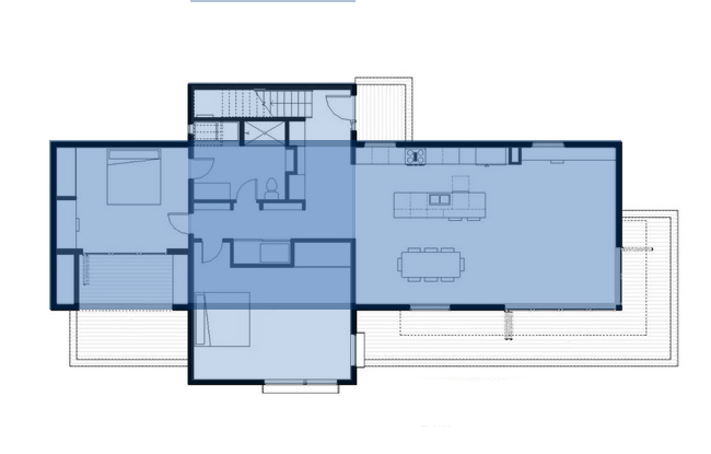 modern floor plan
