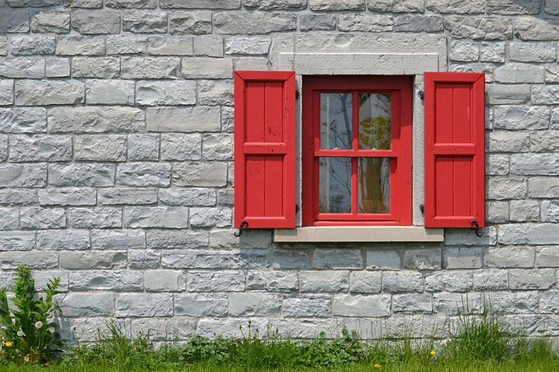 Window in Block Wall