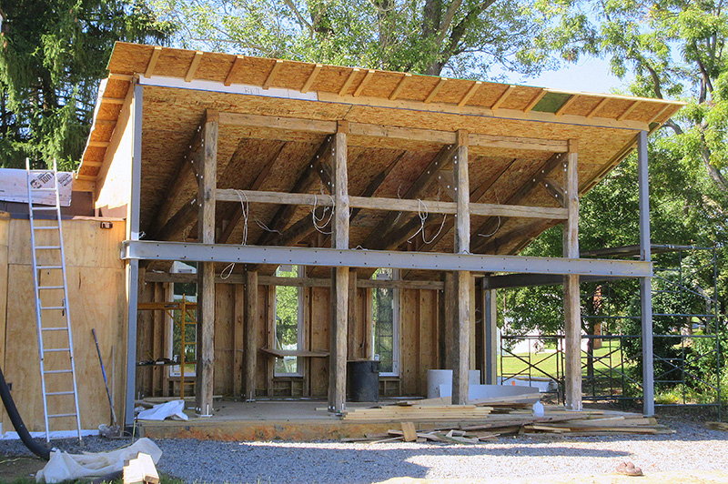 Pavilion framing