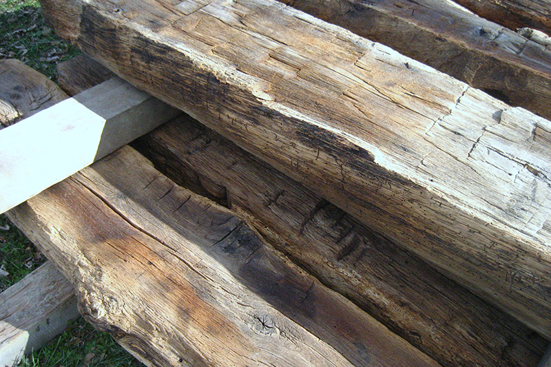 Reclaimed wood fumigation