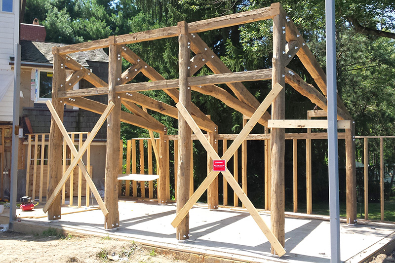 Reclaimed Timber: Fabricating & Erecting Timber Frames