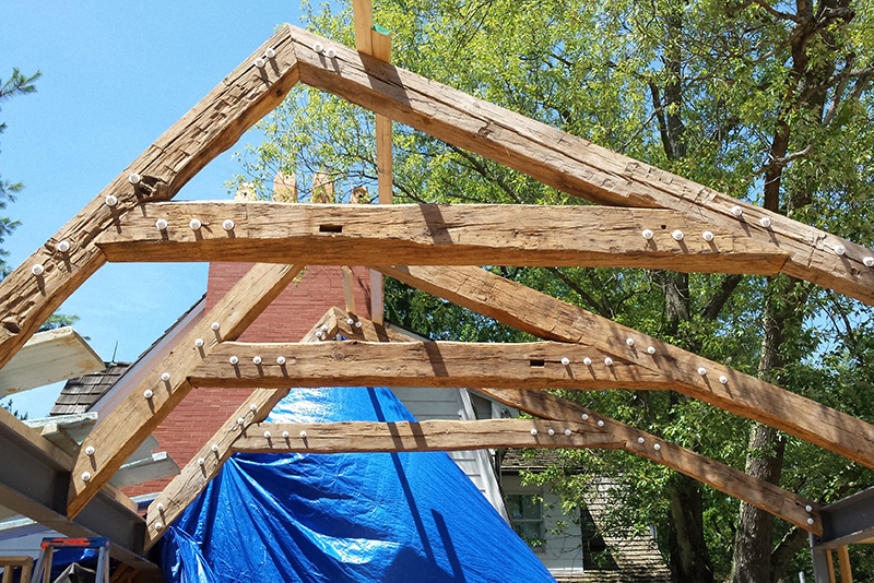Reclaimed Timber: Fabricating & Erecting Timber Frames