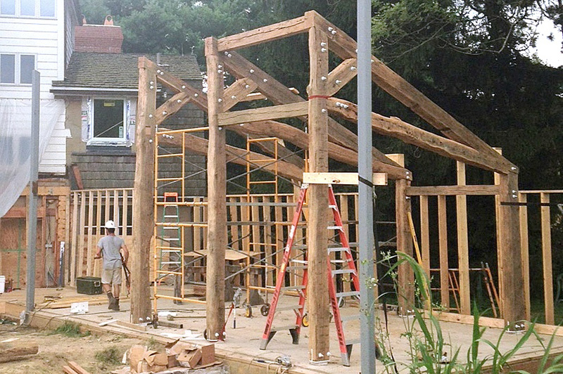 Reclaimed Timber: Fabricating & Erecting Timber Frames