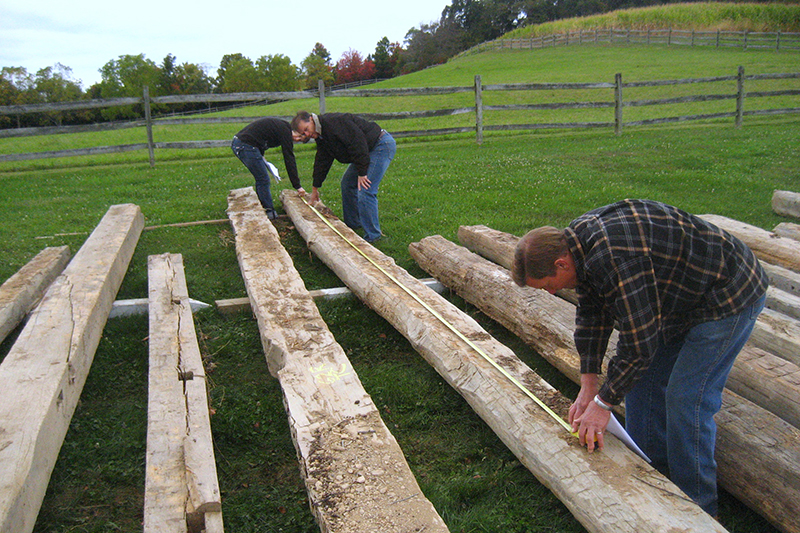 Reclaimed timber measurement