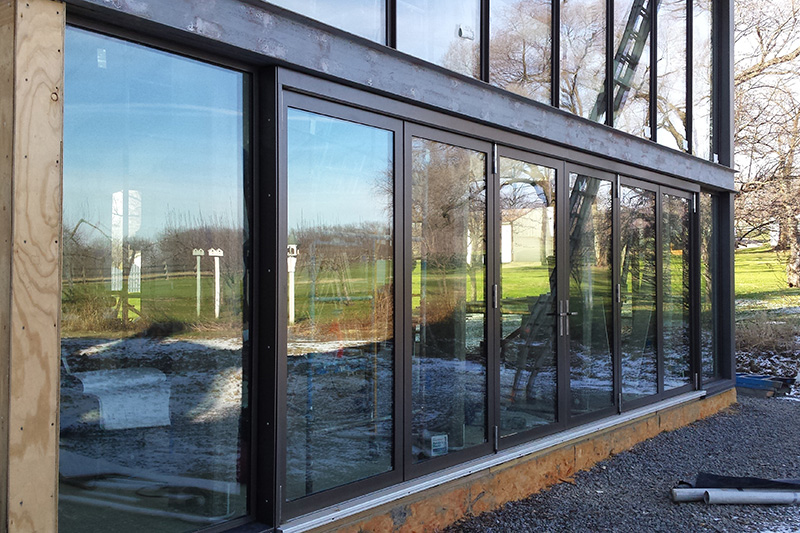 Residential slide and fold doors