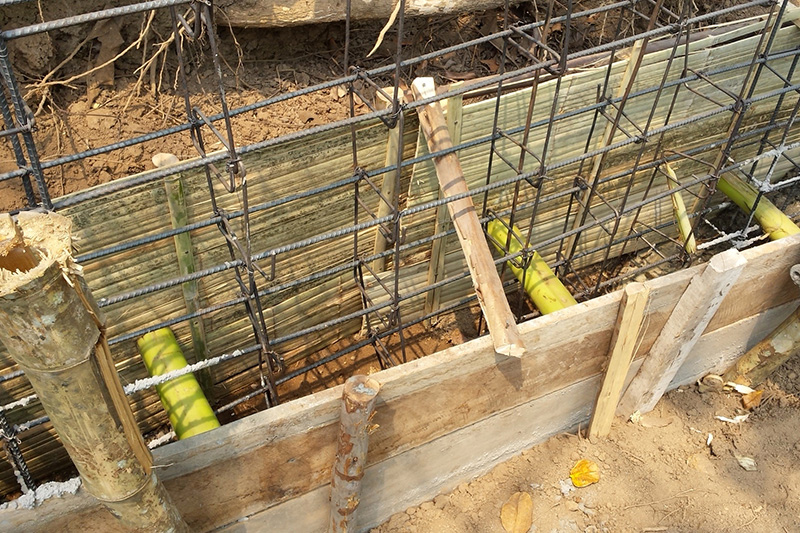 Retaining Wall Road Repair in Thailand
