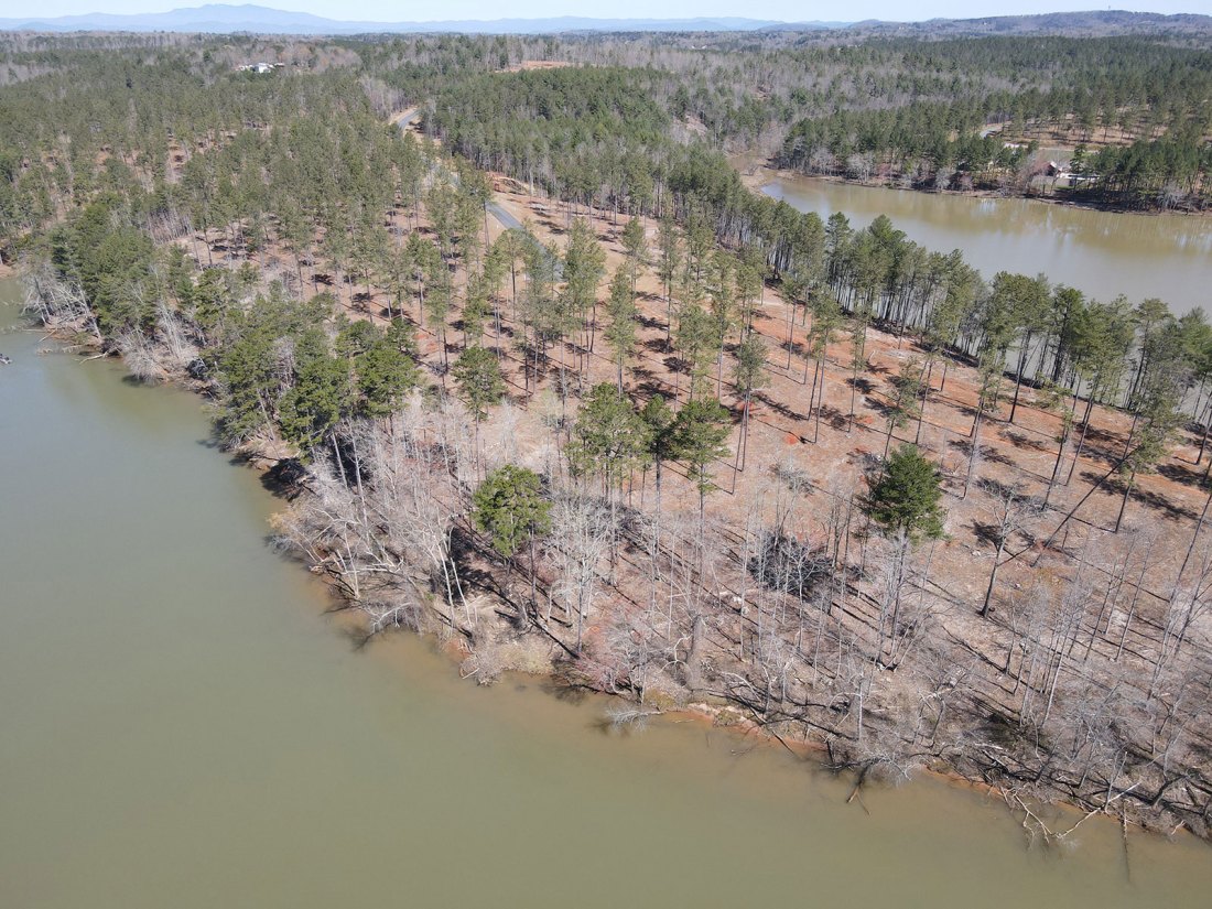 Rhodhiss Retreat drone view