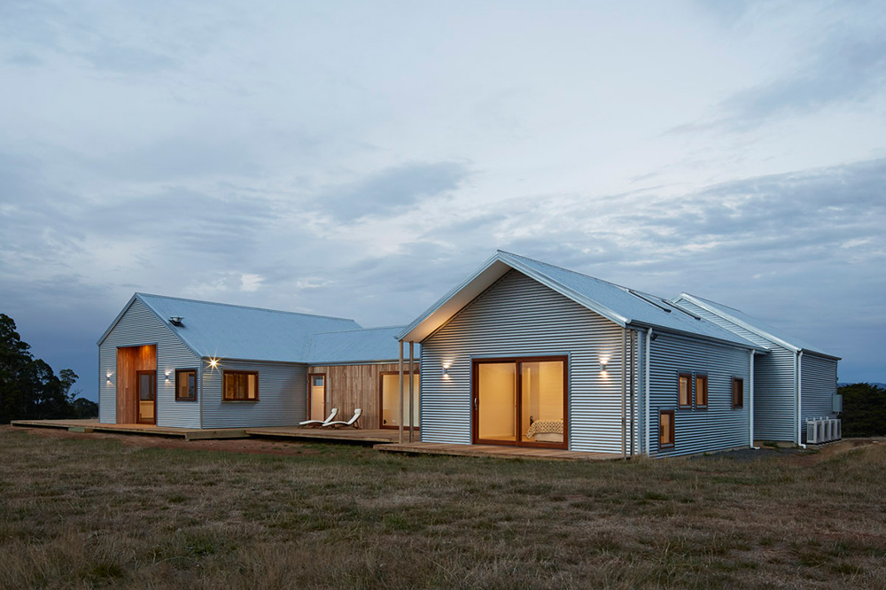 Modern gable roof