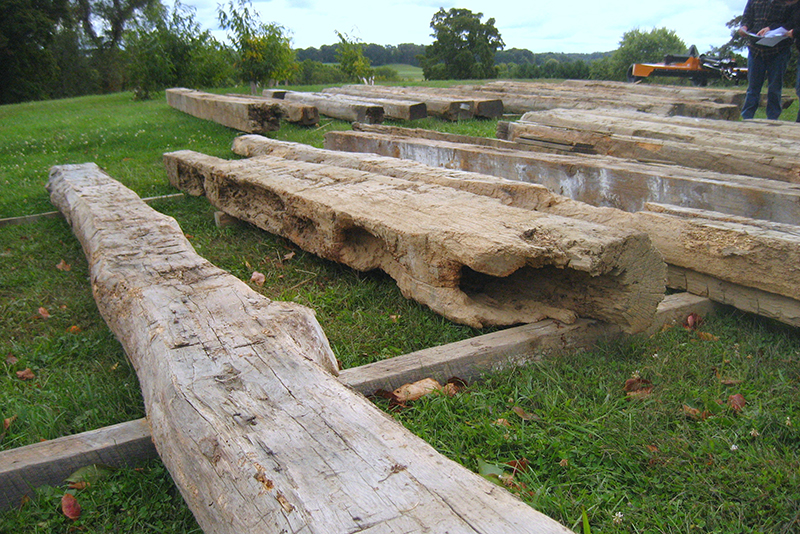 Unusable Reclaimed timber 