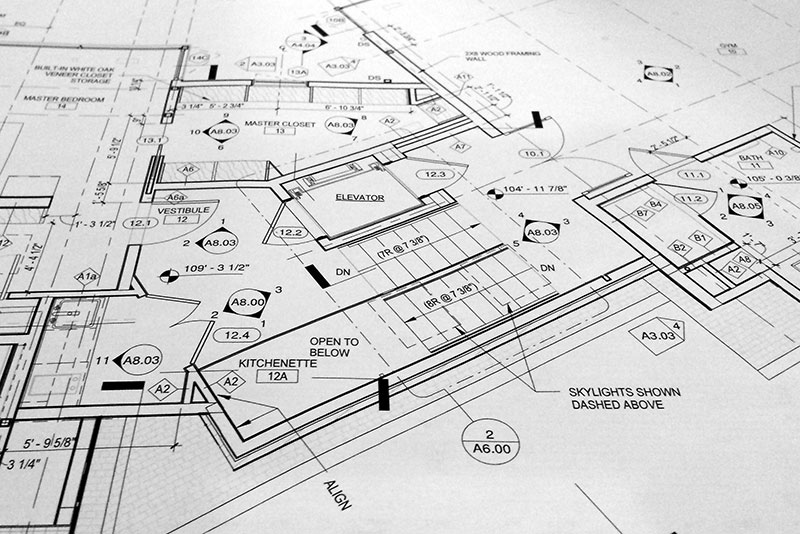What does an architect do - construction drawings