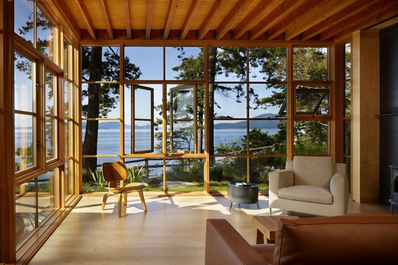 Window wall design for modern houses