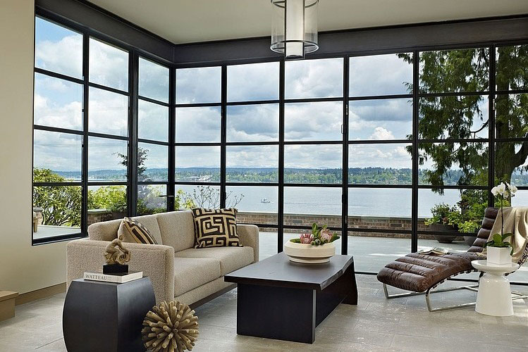 Window wall design for modern houses