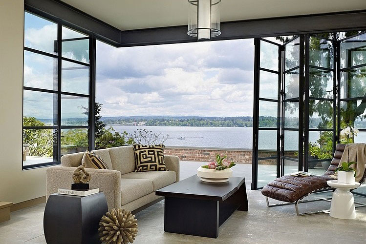 Window wall design for modern houses