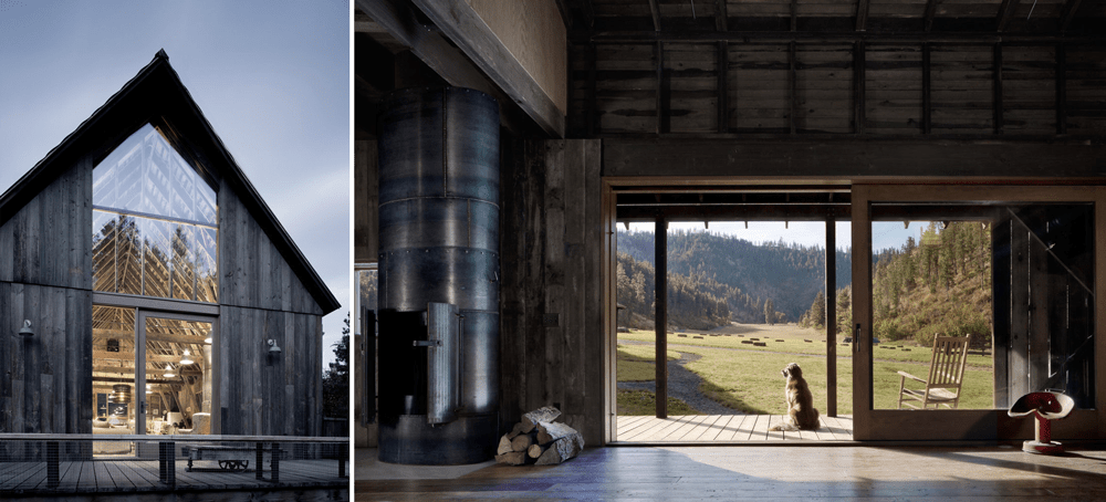 Blending architectural styles - rustic, industrial, modern
