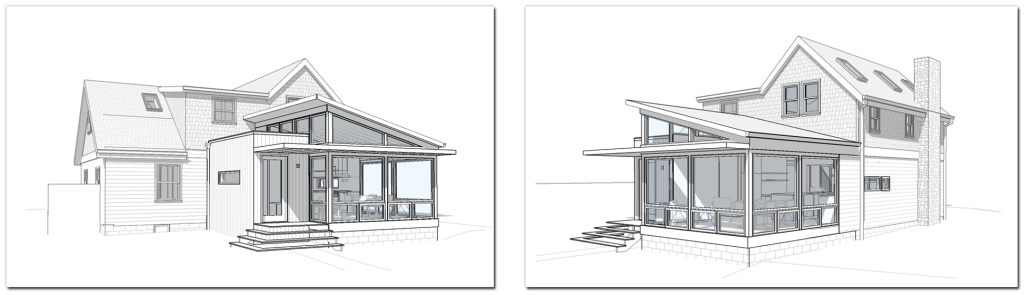 Behind the Design Concept: Howard Addition 3D views