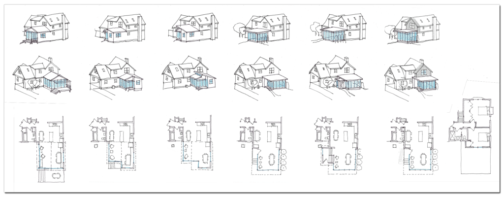 Behind the Design Concept: Howard Addition concept sketches