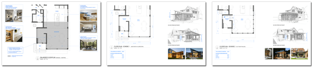 Behind the Design Concept: Howard Addition cost estimate drawings
