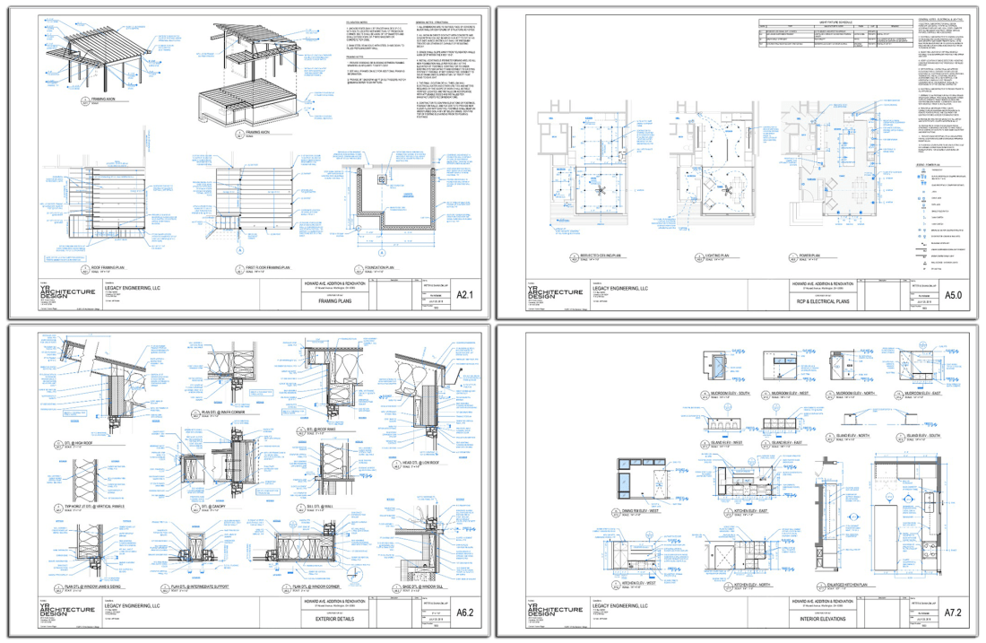 Behind the Design Part II - Howard Addition construction drawings