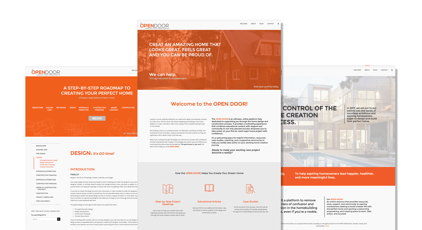 the OPEN DOOR platform the OPEN DOOR platform